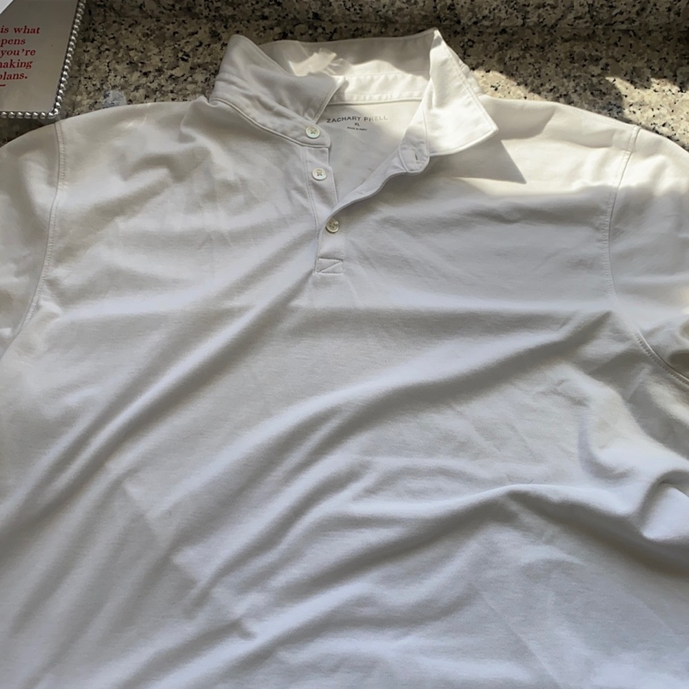 Zachary Prell Gold Polo